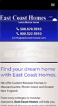 Mobile Screenshot of eastcoastmodular.com